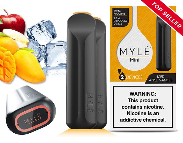 ICED APPLE MANGO - MYLÉ MINI DISPOSABLE DEVICE