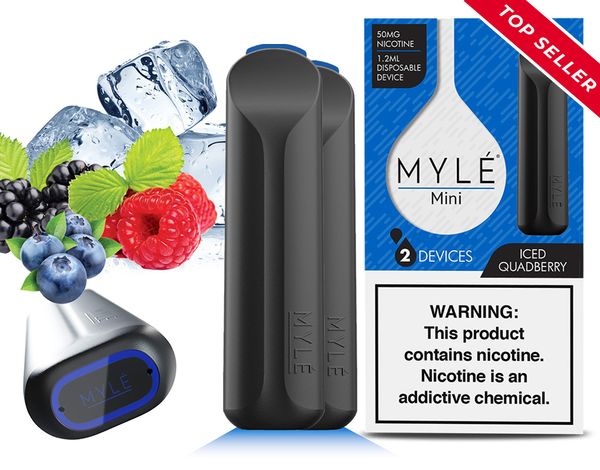 ICED QUAD BERRY - MYLÉ MINI DISPOSABLE DEVICE