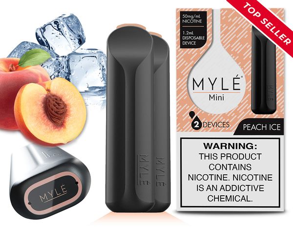 PEACH ICE - MYLÉ MINI DISPOSABLE DEVICE